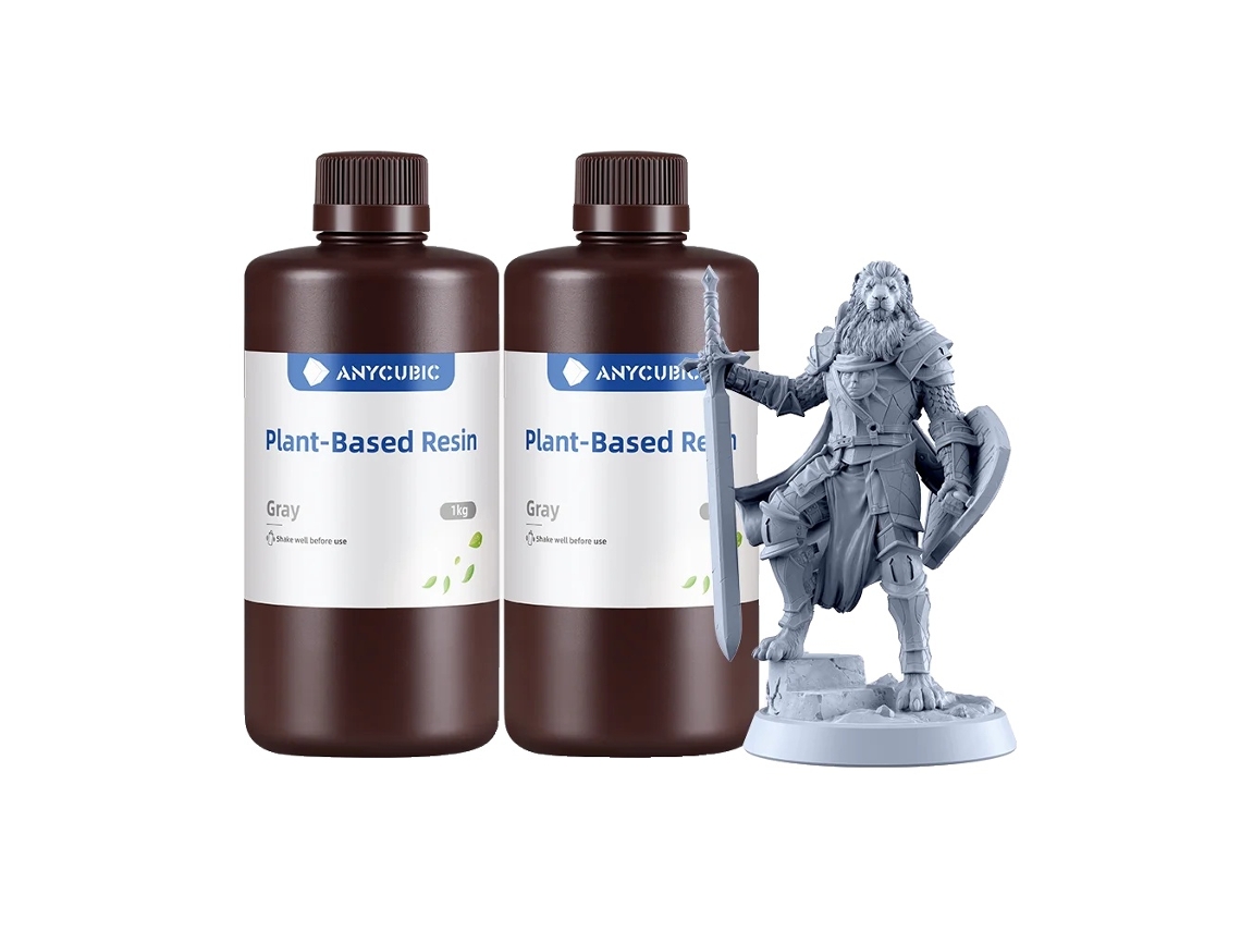 Resina de impresión 3D, 2 kg negra, 2 kg gris, 4 kg transparente, 2 kg gris OEM