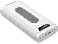 Powerbank ZIKKO Inalámbrico (10000 mAh - 2 USB - USB-C - MicroUSB - Blanco)