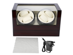 Caja de carga mecánica para relojes automáticos con 4 compartimentos.