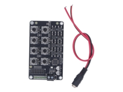 Placa Controladora De Servomotor De 8 Canales Con Botón Giratorio, Alta Precisión, 5-8,4 V