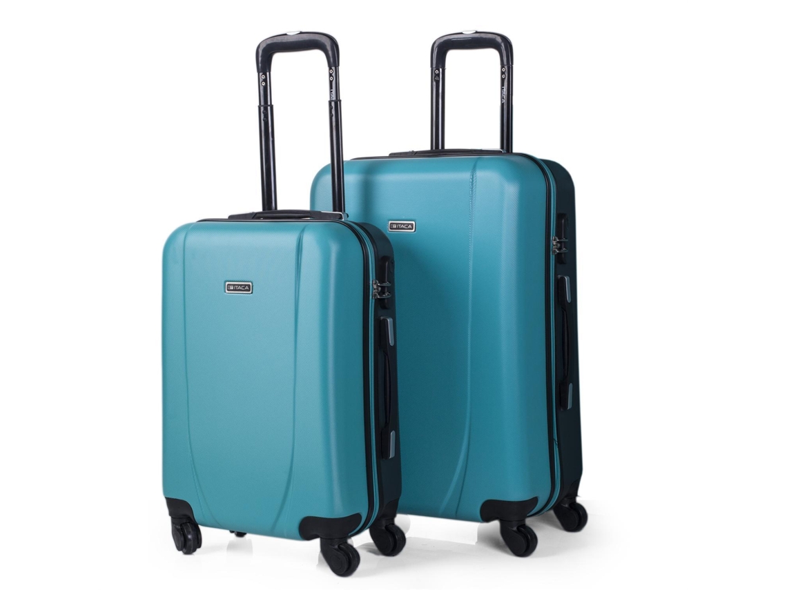 Conjunto de Maletas de Viaje ITACA ABS Azul (55cm /65cm)