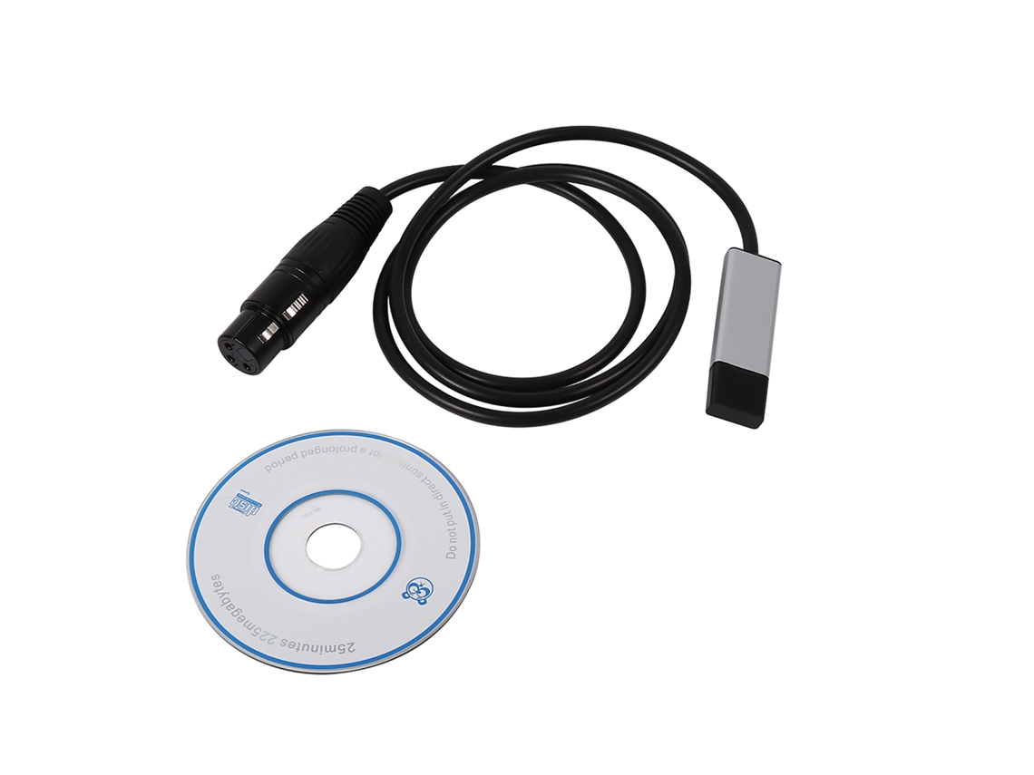 2026-adaptador Controlador Dmx512 Mini Usb A Dmx Para Luces De Escenario Computadora Dimmer
