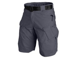 Pantalones Cortos Tácticos Hombres Impermeables Senderismo Cargo Con Multi-bolsillos Lgrey L Gris