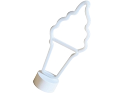 Lámpara De Neón Led Letrero De Neón Para Decoración De Pared De Helados Mesita De Noche