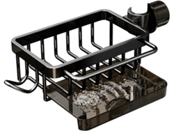 Portaesponjas para grifo, portaesponjas para grifo, portaesponjas de cocina, cesta de E Gokoco
