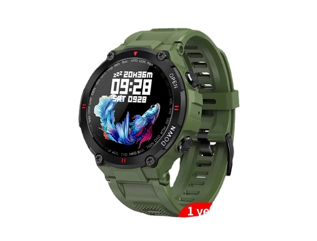 Reloj inteligente K22 con llamada Bluetooth para hombre, rastreador de actividad/deporte al aire libre, ritmo de reproducción de música, reloj inte...