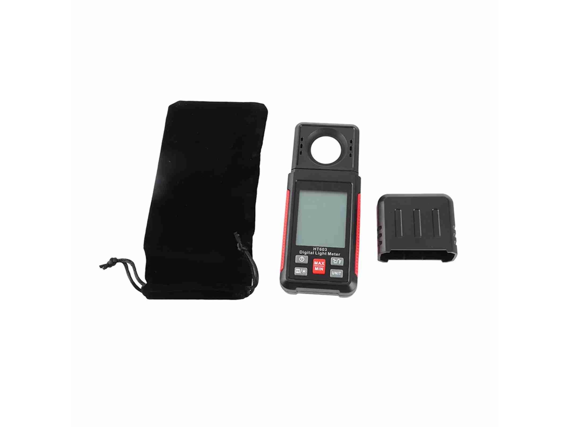 Medidor De Iluminancia Digital Lux Fc Con Pantalla Lcd Retroiluminada Y Función De Retención De Datos.