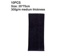 Toalla De Microfibra Para El Cabello (gris)