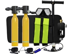 Minibotella De Buceo Con Rebreather De 0,5 L, Botella De Buceo Profesional Para Largas Distancias.