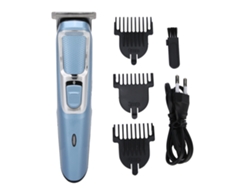 Cortadora De Pelo Eléctrica Cortapelos Máquina De Corte Herramienta De Peluquería Azul