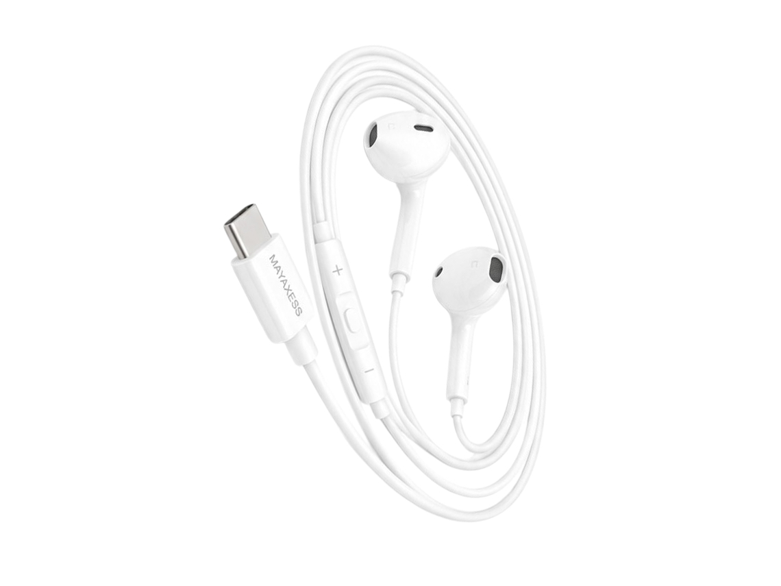 Auriculares Con Cable Usb-c Para Galaxy S23 Ultra Con Micrófono Integrado