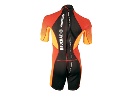 Traje de Hombre para Buceo BEUCHAT Corto By Watts Naranja (XL)