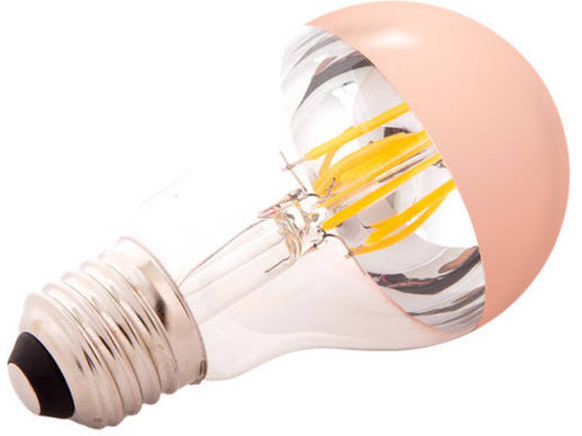 Bombilla LED E27 4W  273Lm 2000ºK Filamento A6 Reflector Cobre 40.000H [WR-A60-COPPER-4W-WW]