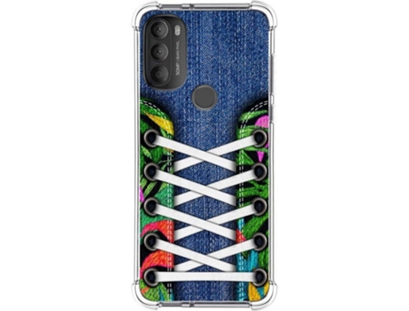 Carcasa Motorola Moto G71 5G TUMUNDOSMARTPHONE Dibujos Antigolpes Zapatillas 13 Multicolor