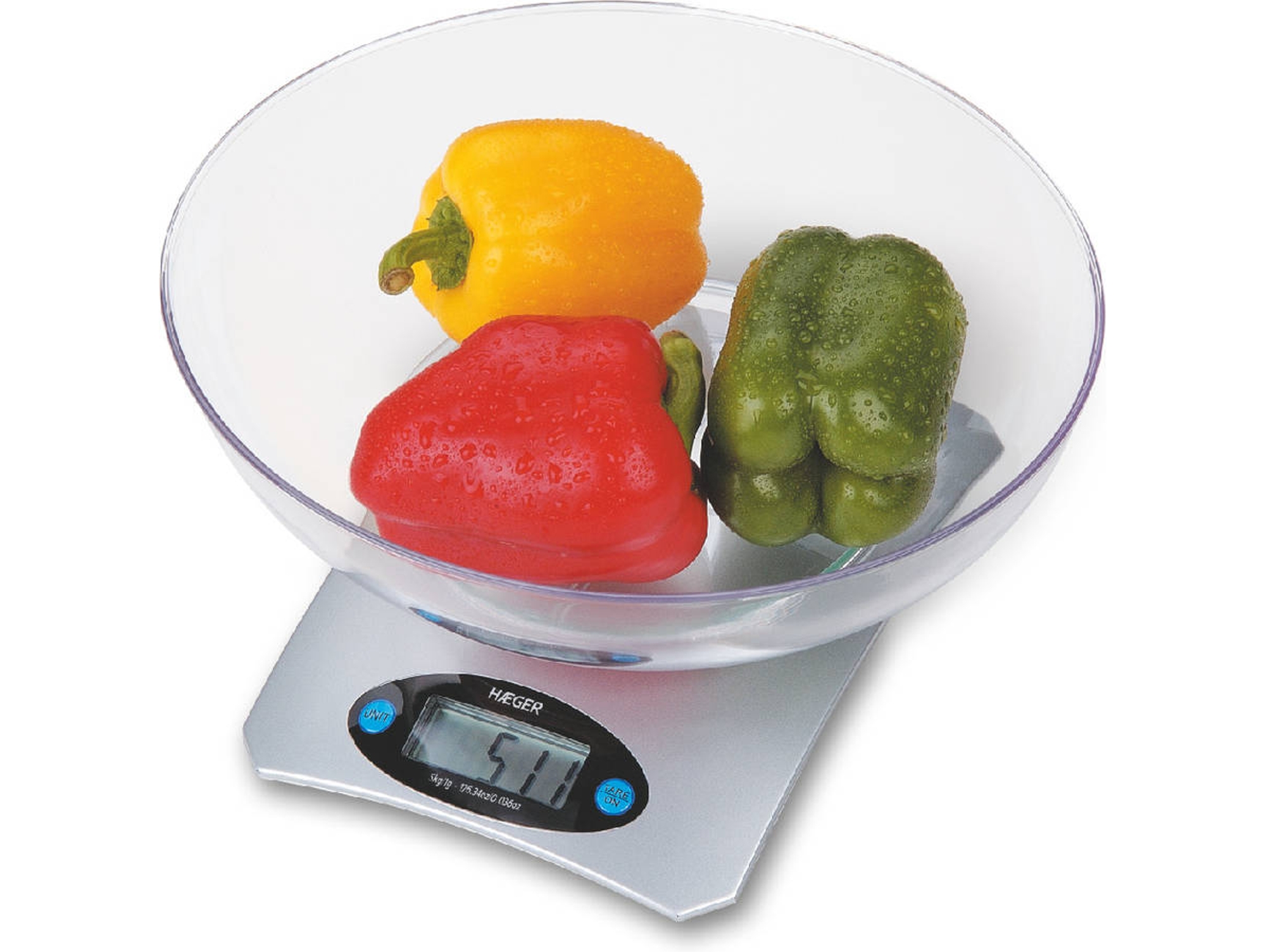 Balanza de Cocina + Copa HAEGER Santini