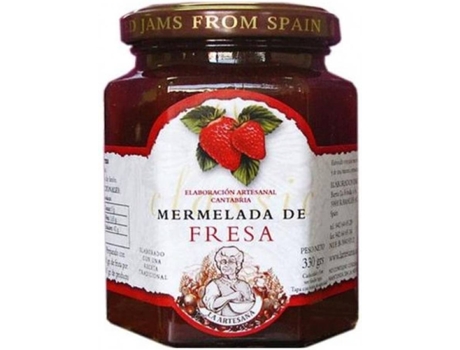 Mermelada Fresa Sin Azúcar LA ARTESANA (305 g)