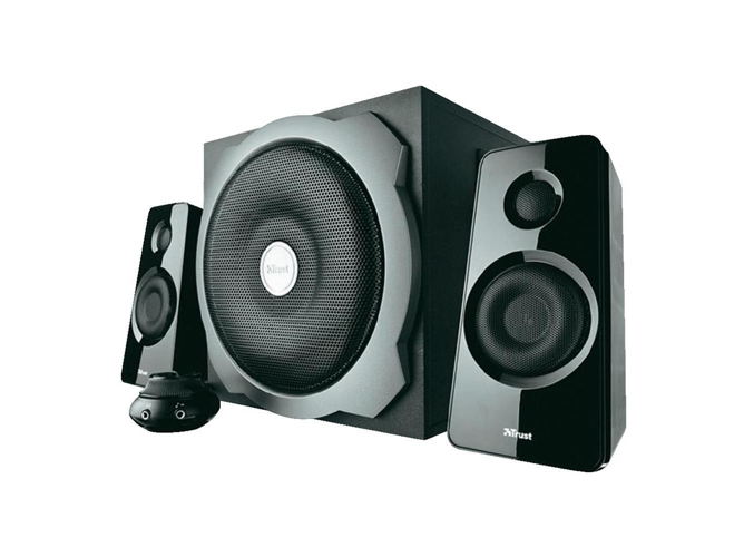 Altavoces 2.1 TRUST Tytan 2.1 (PC - 60 W - Control de volumen)