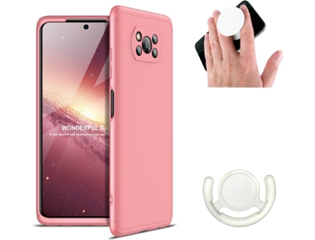 Carcasa, Popsocket y Soporte Xiaomi Poco X3 Pro Slim armor 360º