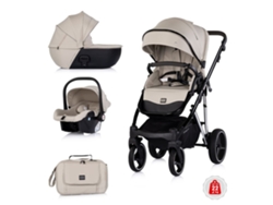 Carrito De Bebé 3 En 1 Imperium Hasta 22 Kg - Chipolino - Cashmere