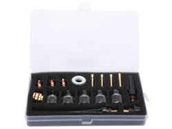 Kit De Accesorios Para Llama De Soldadura, Boquilla De Vidrio, Consumibles Wp-17/18/26