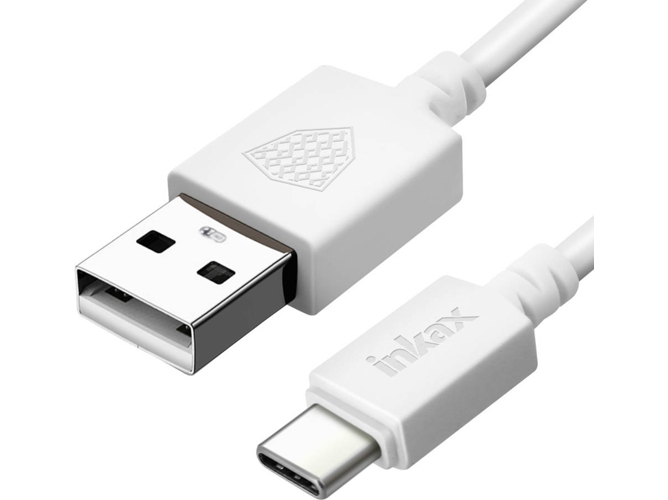 Cable INKAX (USB-C - Blanco)
