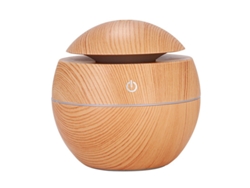 Humidificador de vapor de aromaterapia con plástico marrón multicolor (130 ml) (10 x 10 x 10 cm)*