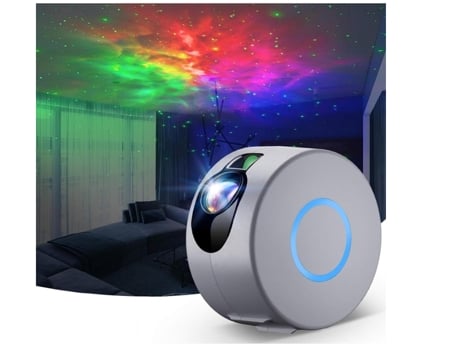 Proyector de luz nocturna LED con control remoto para niños, bebés, adultos, dormitorio, fiesta, salas de juegos, cine en casa y ambiente de luz no...