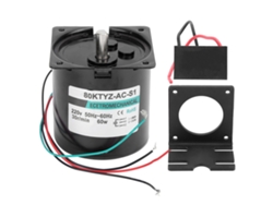 Motor Síncrono De 60 W Xd80ktyz, 30 Rpm, Alto Par, Baja Velocidad, Ac220v, Con Soporte De Capacitancia, Giro En Sentido Horario/antihorario.
