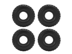 Ymsl 4 Piezas Neumáticos De Coche Rc 120x46mm Grip Mejorado Ruedas De Crawler Para Coche Rc 1/10 Repuesto Hxl