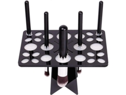 Portabrochas de maquillaje plegable Rosewell de 26 agujeros