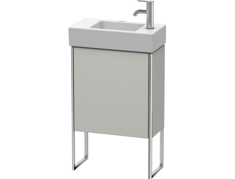 DURAVIT XSquare Vanity unit vertical 48.4x24.0 cm, 1 puerta, colgado a la izquierda, 1 estante de vidrio, para el lavabo Vero Air 072450