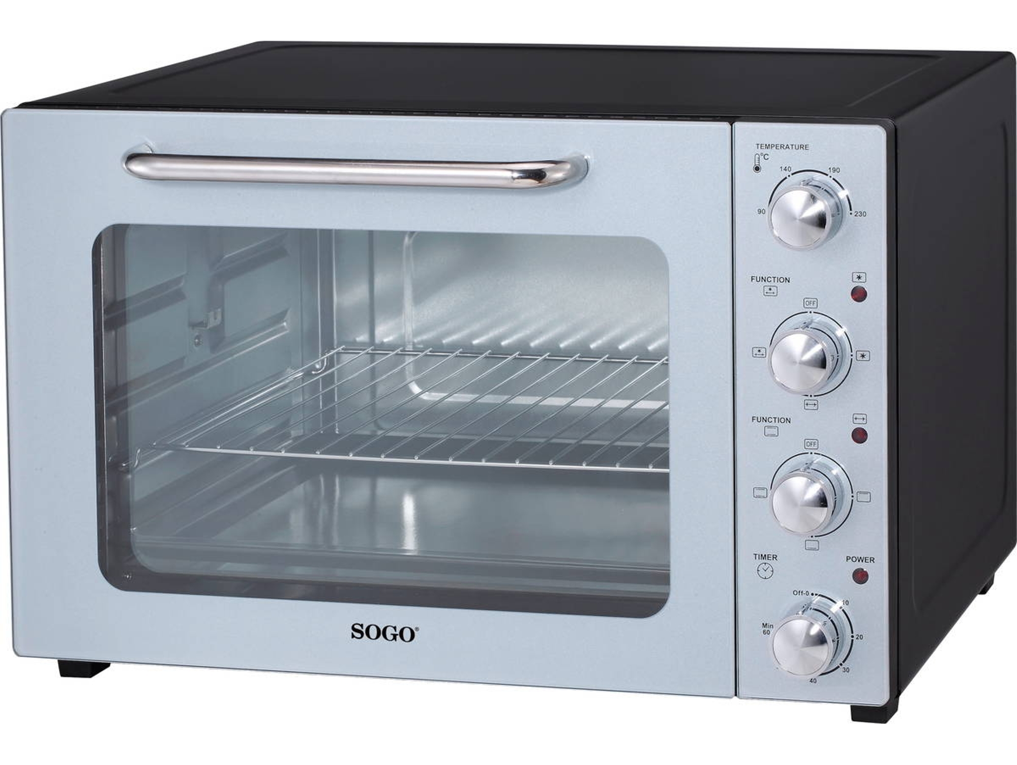 Mini horno SOGO HOR-SS-10545 1800W (Capacidad 48 L - 1800 W)