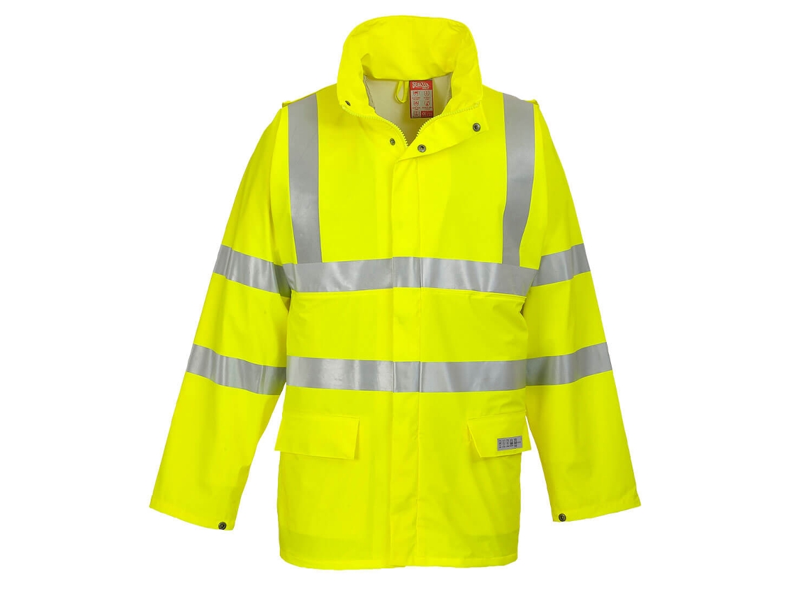 Chubasquero Alta Visibilidad Sealtex Flame Amarillo / Xs