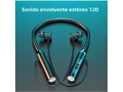 Fones de Ouvido Sem Fio Bluetooth 5.0 com Faixa para Pescoço, Fones de Ouvido Estéreo À Prova D'água, Fones de Ouvido Magnéticos. MDUG
