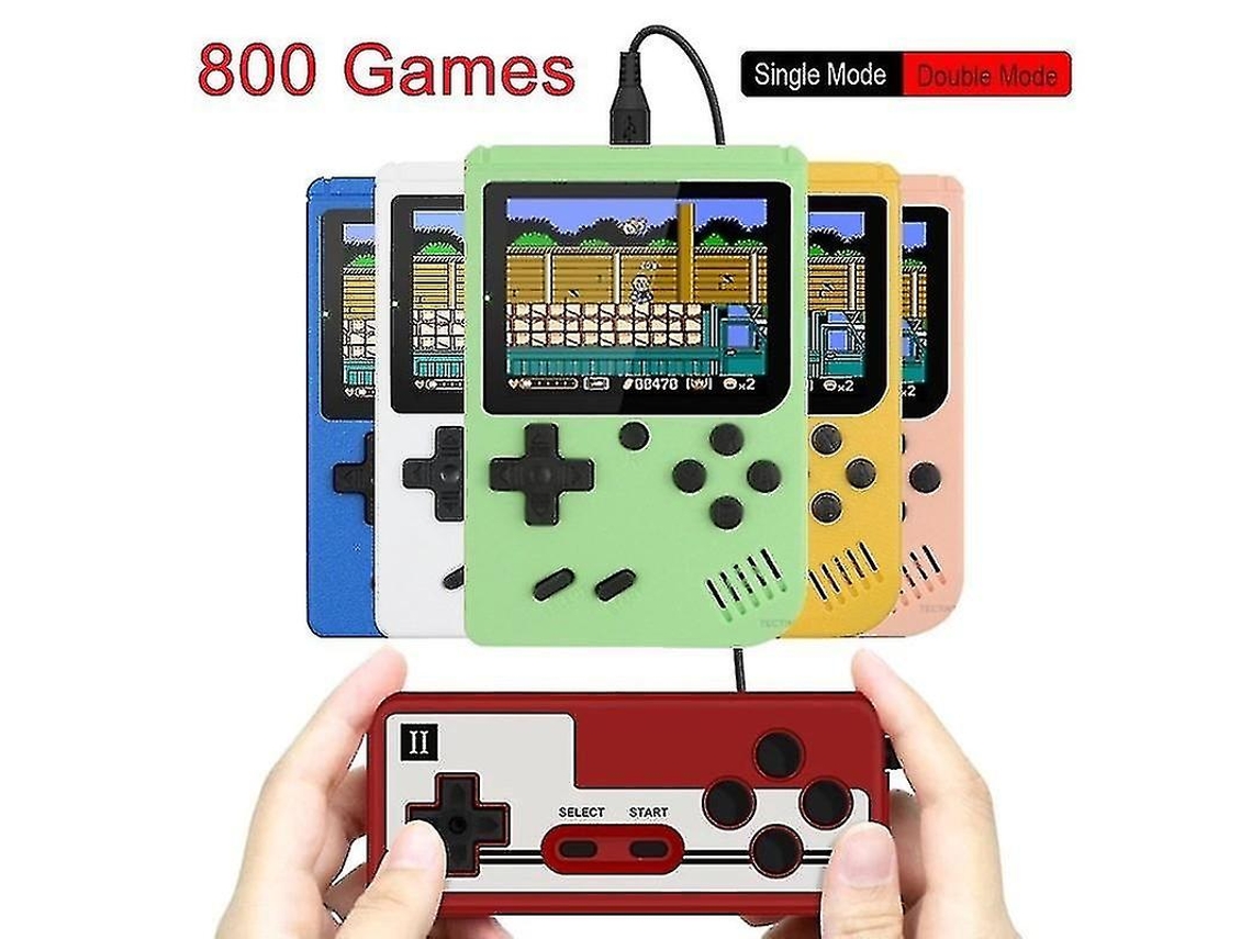 Consola De Videojuegos Retro 800 En 1, Reproductor De Juegos Portátil De Bolsillo, Consola De Juegos De Tv, Salida Av Mini H