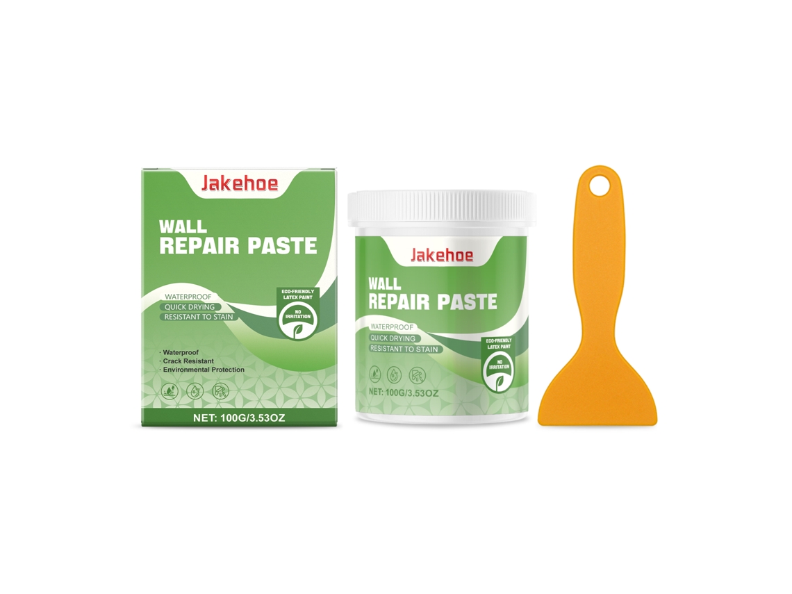 Pasta reparadora de paredes duradera, fácil de aplicar.
