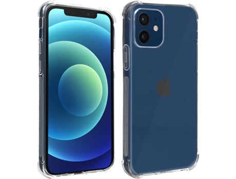Funda iPhone 12, 12 Pro AKASHI Transparente