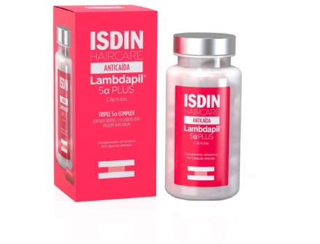ISDIN Haircare Anticaída Lambdapil 5Α Plus 60 Cápsulas Blandas