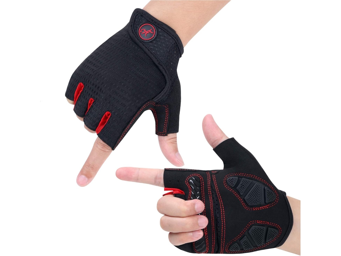 MEOIRUERY Guantes de Fitness, 1 Par de Guantes Transpirables, para Entrenamientos, Gimnasio, Gimnasia, Levantamiento de Pesas, Pull Up Bar