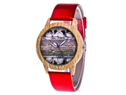 Reloj De Mujer Zhoulianfa Cuero Quartzo Negocios F 424x Rojo Duckie