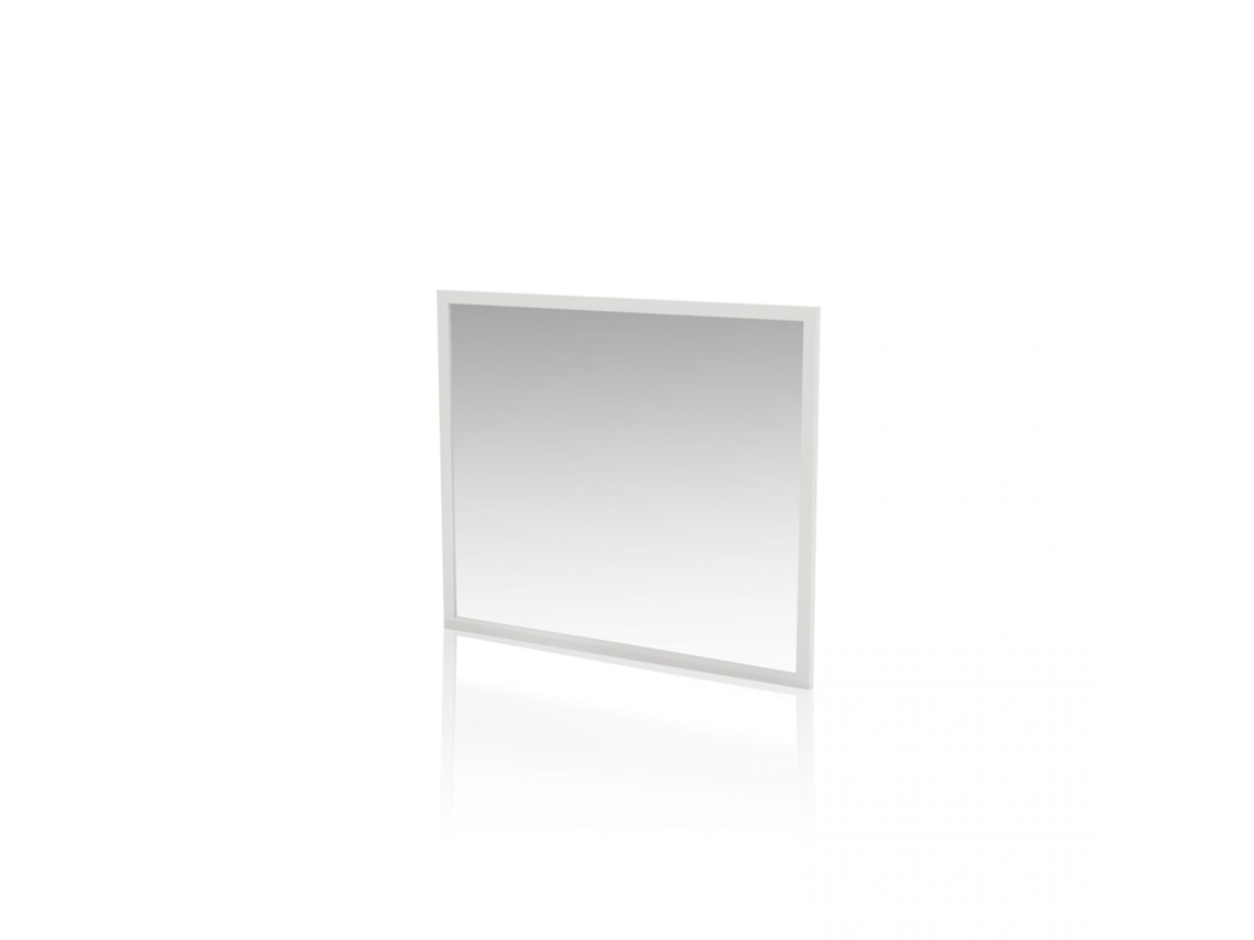 Espejo cuadrado Ataneq Blanco 90 x 75 x 2 cm