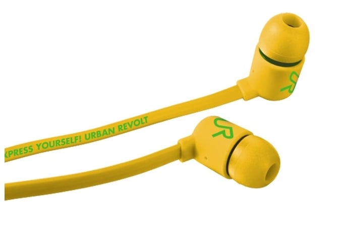 Auriculares con Cable URBAN REVOLT Duga (In Ear - Micrófono - Amarillo)
