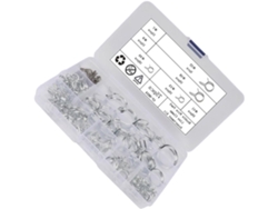 Abrazaderas De Acero Para Mangueras, Juego De 75 Piezas, Para Fijación De Tuberías.