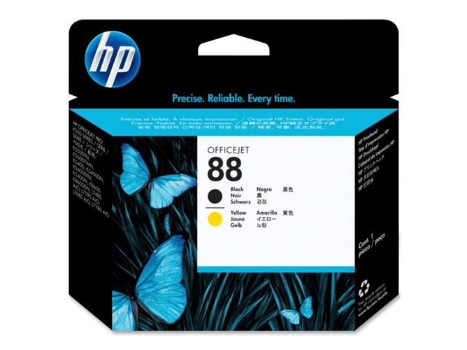 Cartucho HP 88 Negro/Amarillo (C9381A)