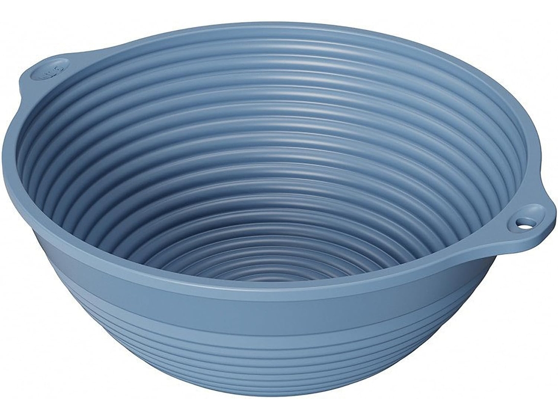 Cesta De Pan Plegable Resistente Al Calor Con Recipiente De Silicona De Gran Capacidad, Adecuada Para Hornear Y Almacenar Alimentos.