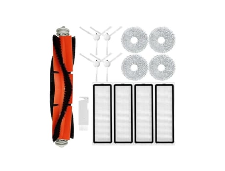 Acessórios de Aspirador Para S10+/S10 Plus, piezas de repuesto para polvo, cepillo lateral principal, filtro Hepa, paño de mopa