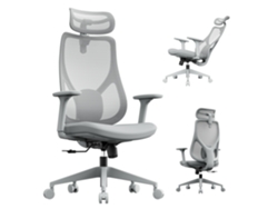 Silla Oficina Sense7 Moyo Ergonómico Ajustable Gris