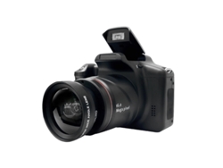 Cámara de vídeo DSLR con zoom digital MDUG de 16 megapíxeles (negra)