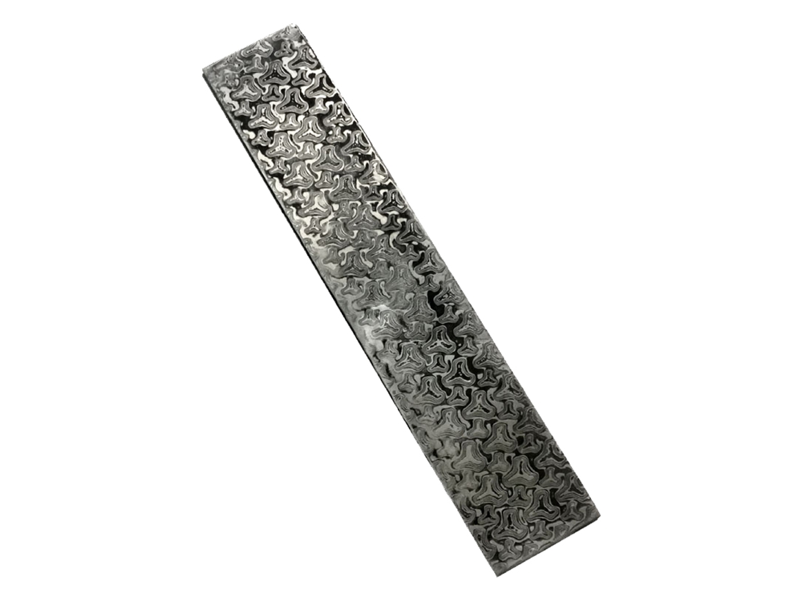 Acero De Damasco Estandarizado Para La Fabricación De Cortadores Caseros - Material Multiusos