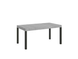 Mesa extensible 90x130/234 cm Everyday Premium Cemento estructura Antracita ITAMOBY